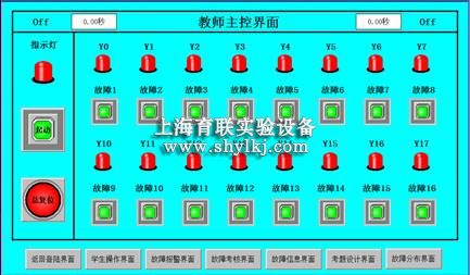 自动扶梯实训设备操作界面 自动扶梯实训设备操作界面